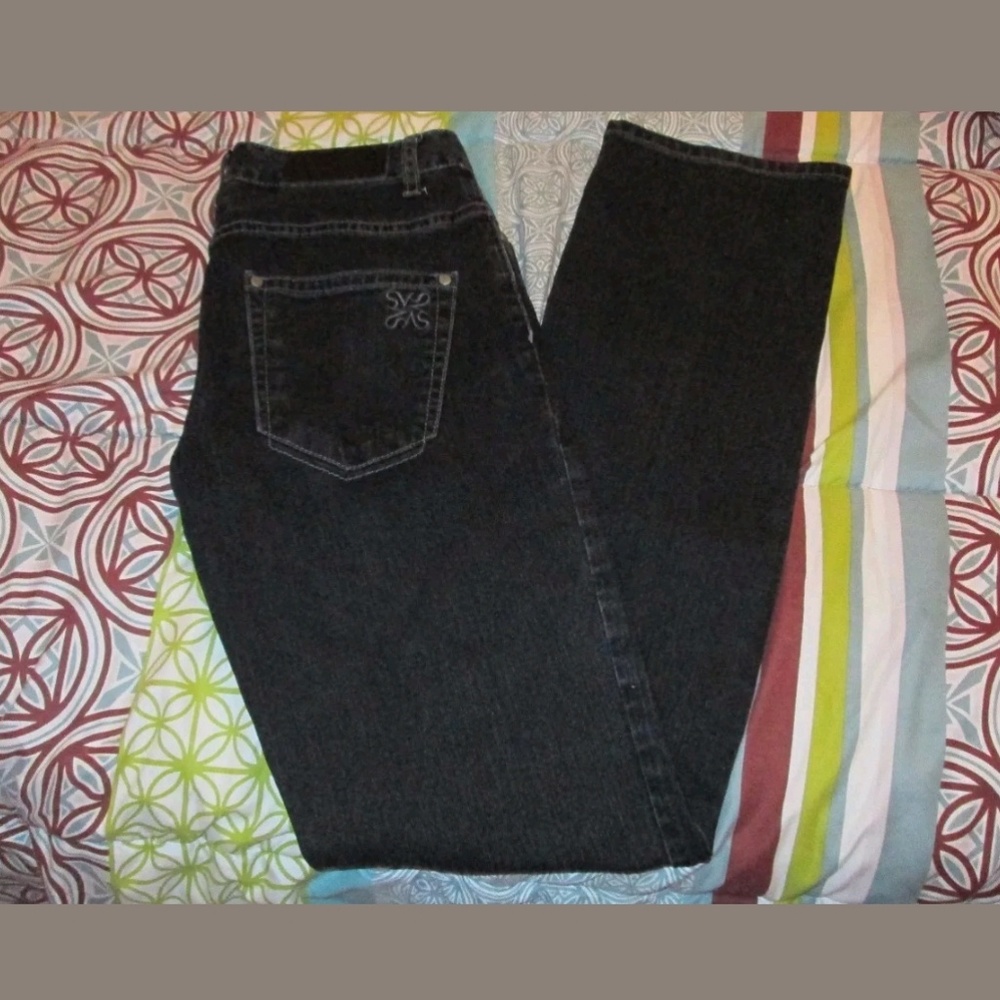 Women's Simply Vera Wang Jeans Sz 4 - Dark Navy